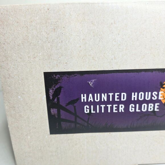 Cracker Barrel Haunted House Glitter Globe Light Up Halloween Decor - NEW IN BOX - Picture 13 of 15